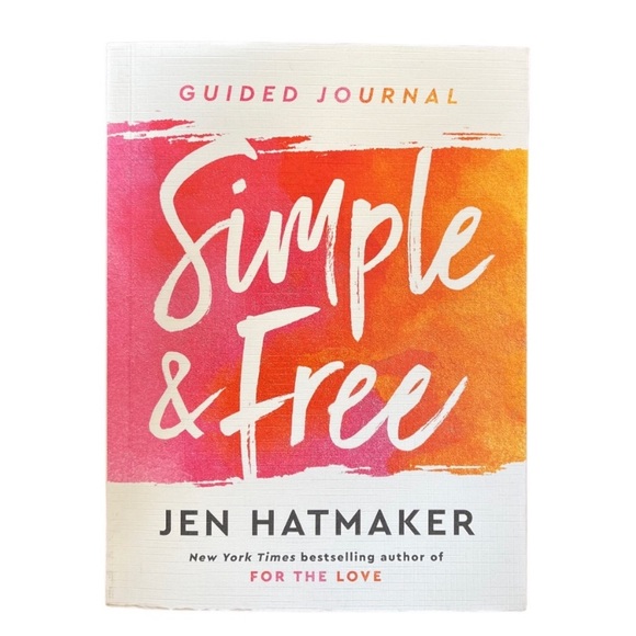 Simple and Free: Guided Journal Book by Jen Hatmaker - Picture 3 of 11